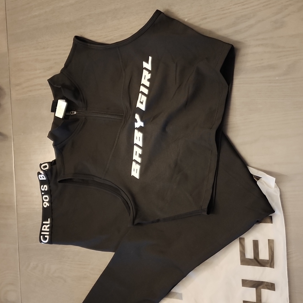 Active wear set | sports bra and leggings